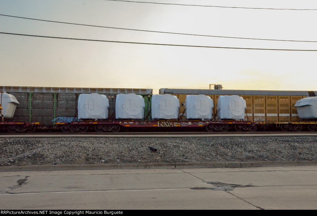 KRL Flat car with load